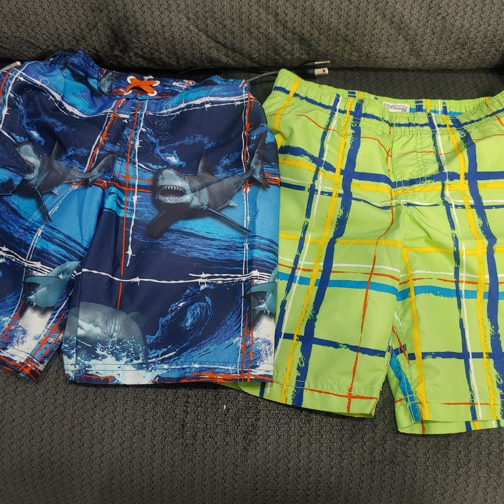 Joe boxer bathing suit Swim Trunks Swimsuit lot Youth